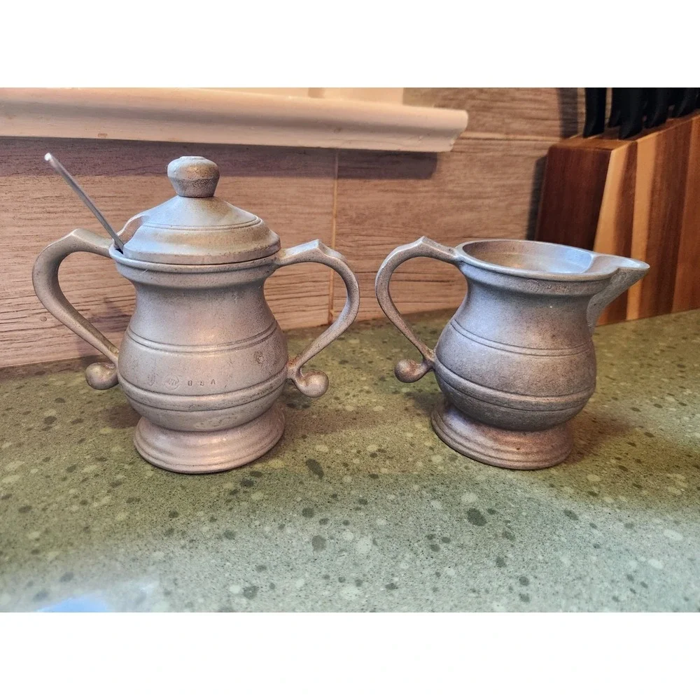 RWP Wilton Pewter Sugar Bowl 5.25